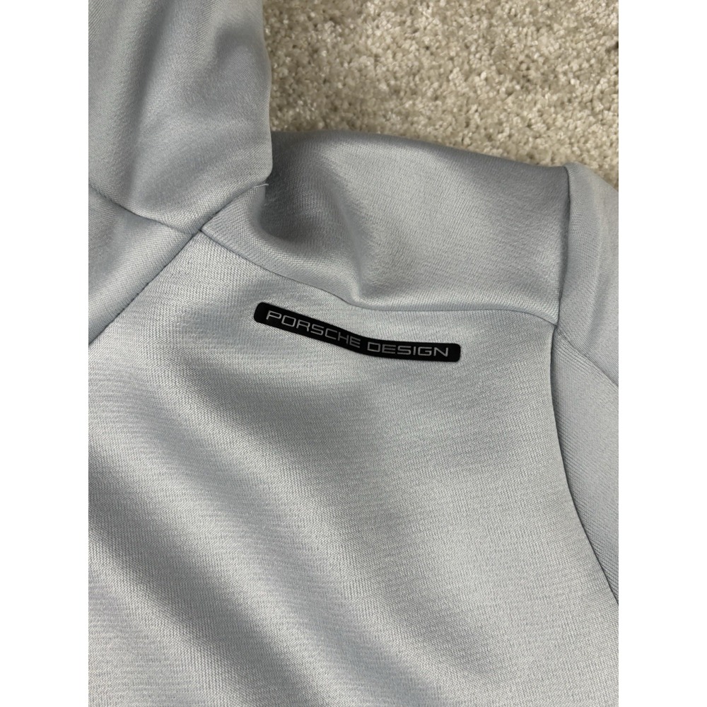 Puma X Porsche Design Hoodie Swear Jacket In Frozen Gray 629479-05 Size XXL - Picture 3 of 8